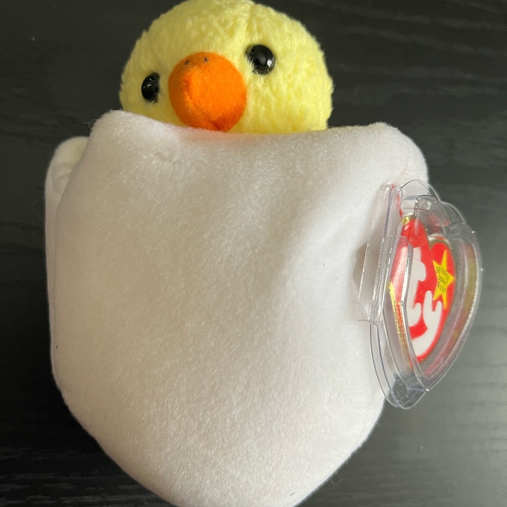Eggbert the Chick Beanie Baby